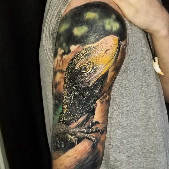 варан тату