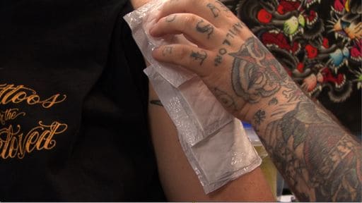 повязка на тату
