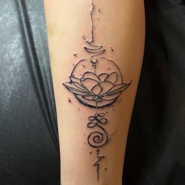 Буддийские тату Уналоме