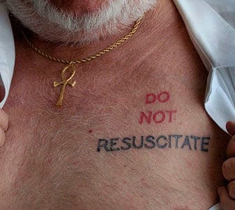 тату не реанимировать