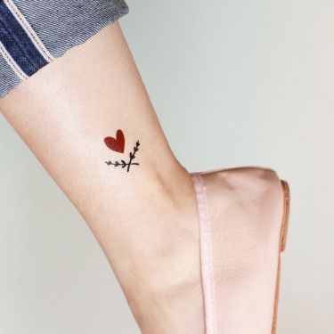 сердечко тату