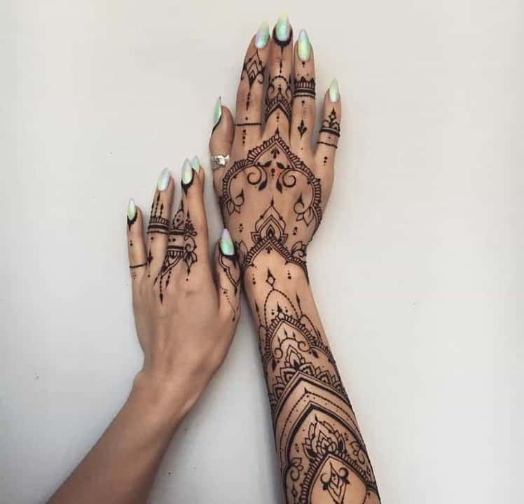 тату мехенди