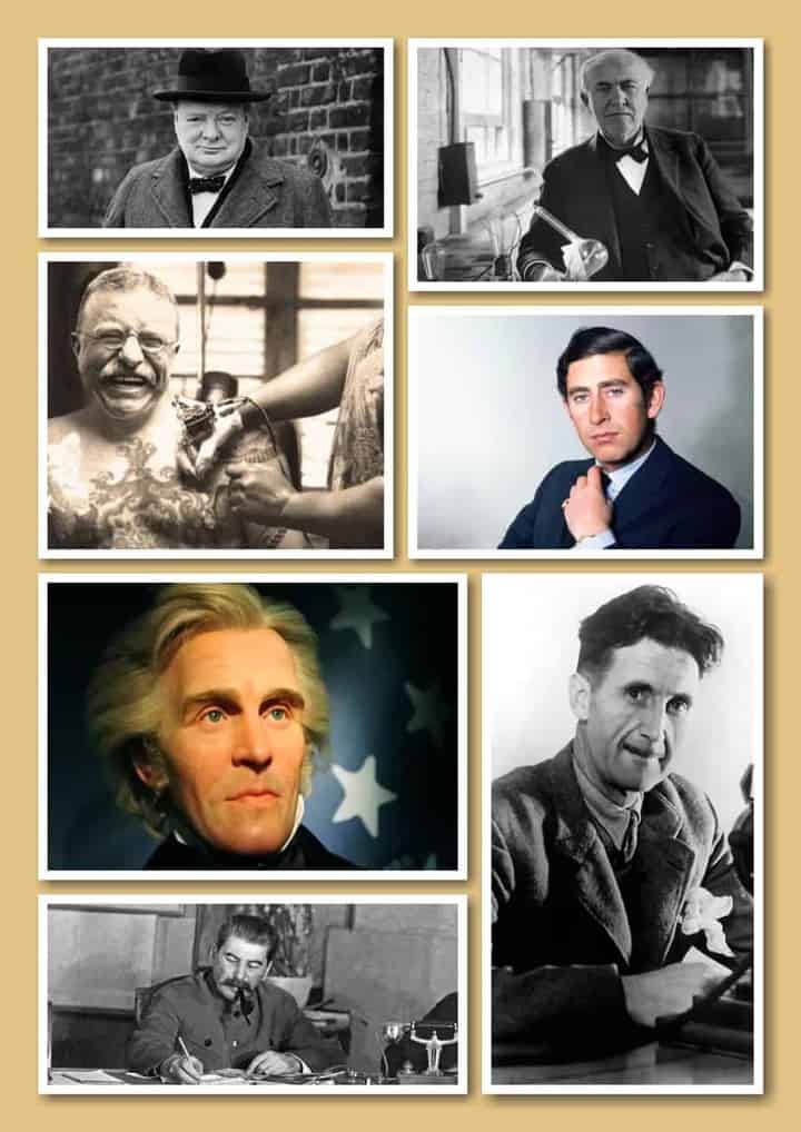 известные личности с тату