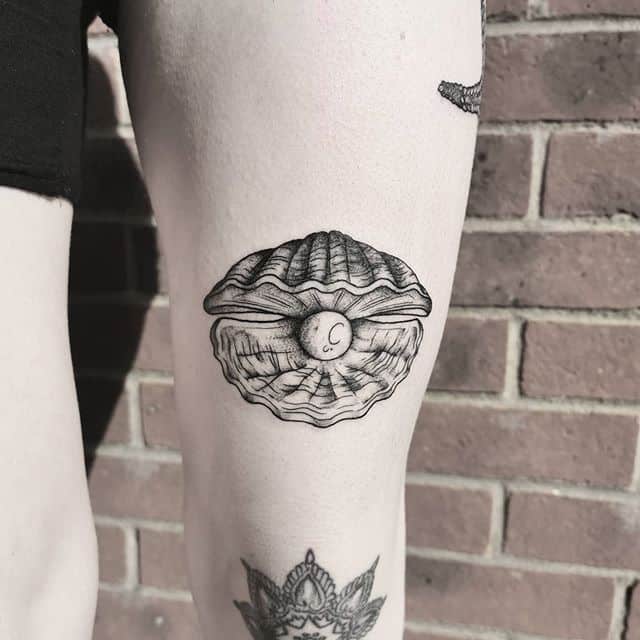 Тату жемчужина