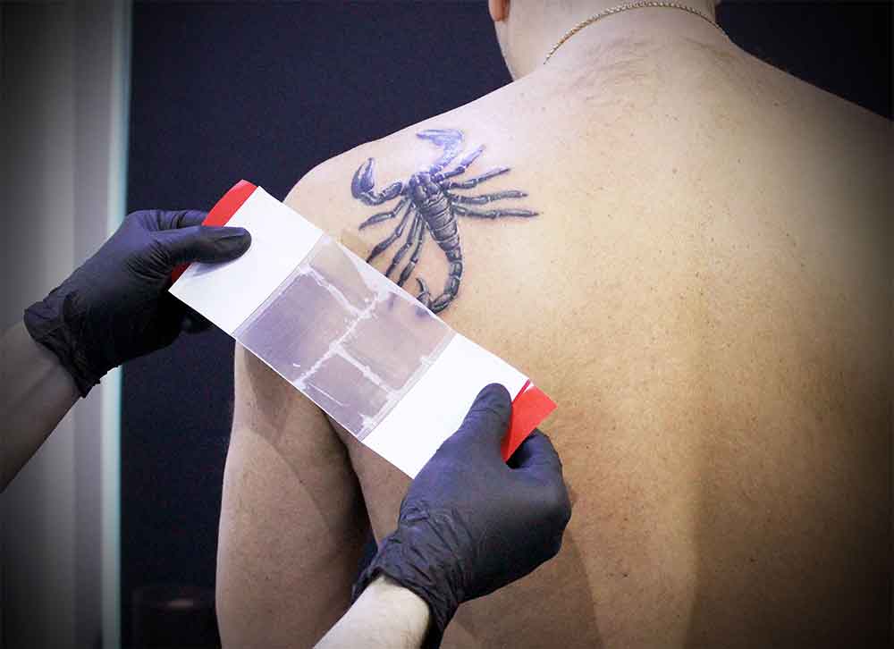 пленка для заживления тату