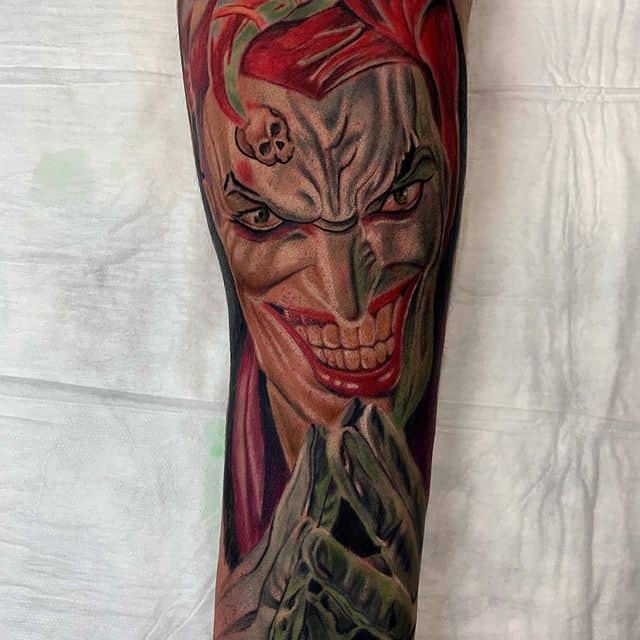 арлекин тату