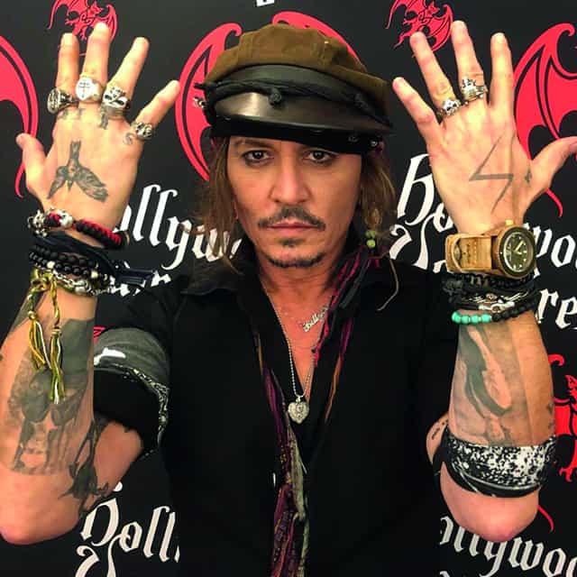 Тату Джонни Деппа