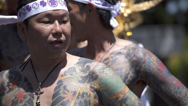 древние японские тату