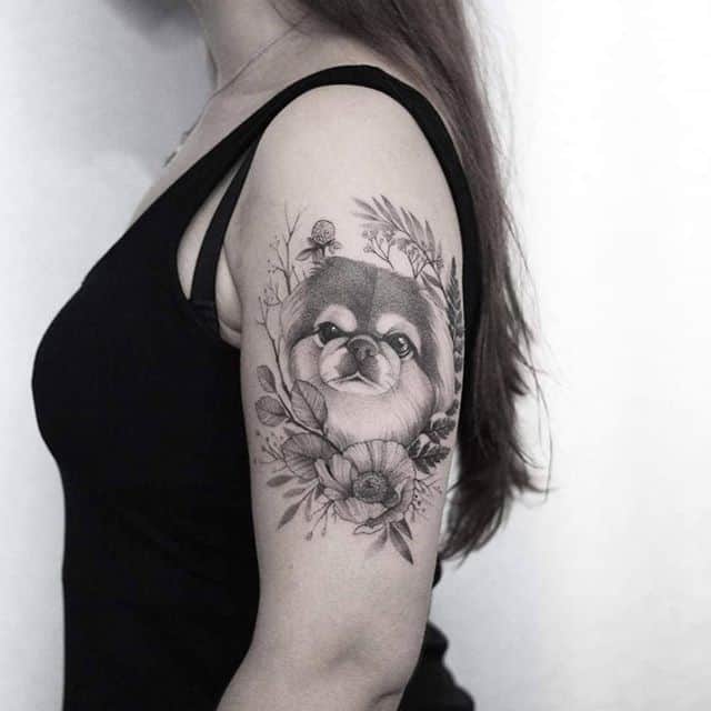 Тату пикинес