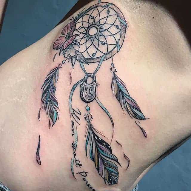 ловец снов тату