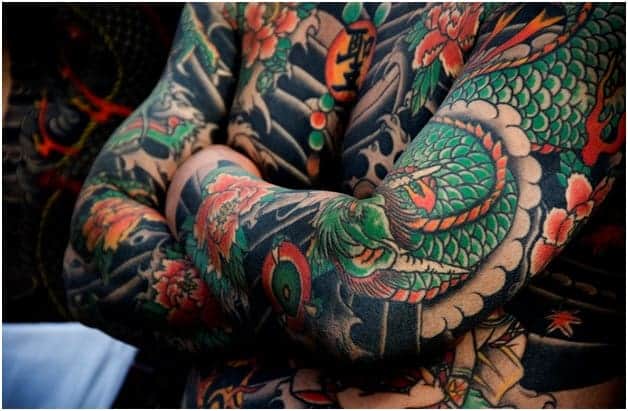 японские тату