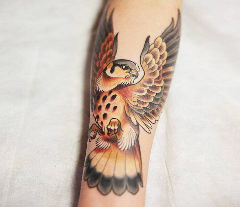 тату ястреб