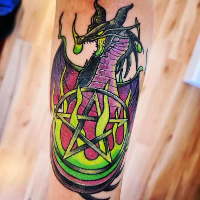 Пентаграмма дракон