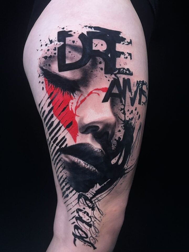 тату треш-полька