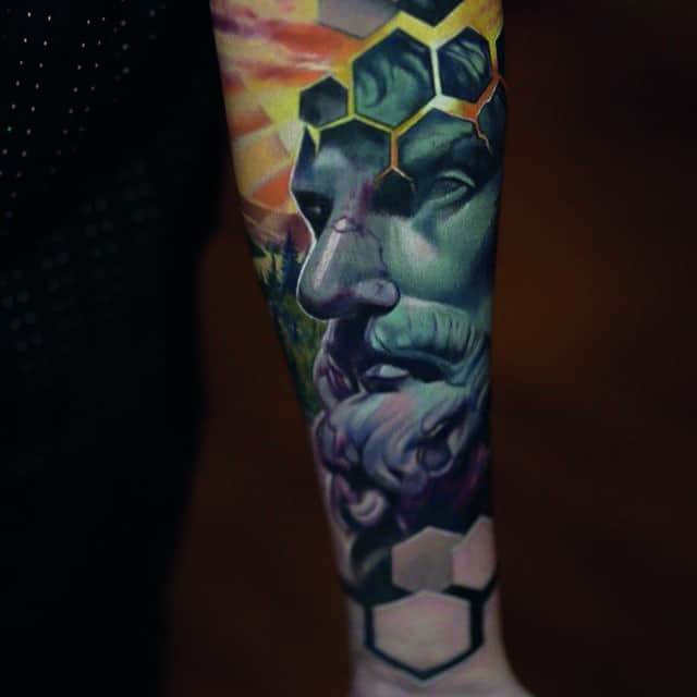 3d татуна руке