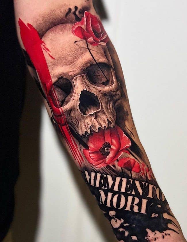 татуювання треш полька