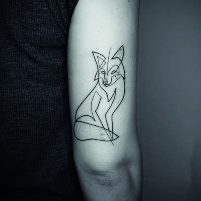 лавйнворк тату лиса