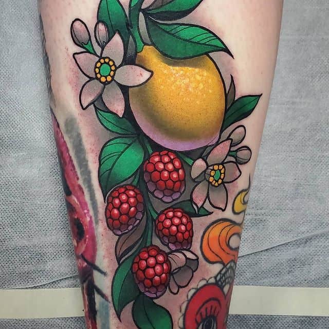 тату малина