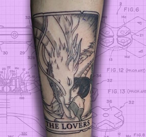 тату унесенные призраками