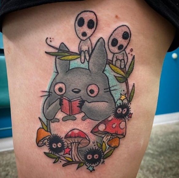 тоторо тату