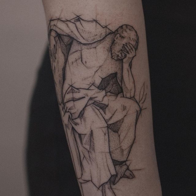 Тату скульптура