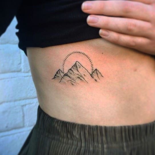 Татуировка горы
