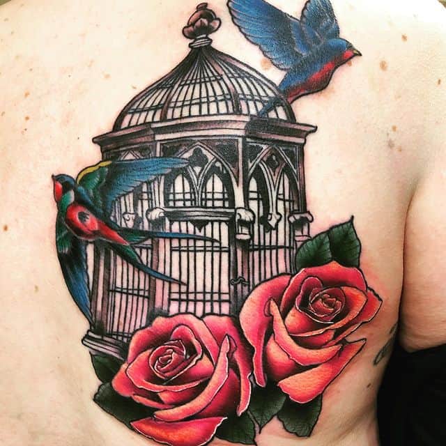 тату клетка