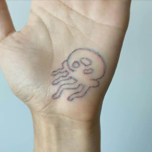 тату лодонь