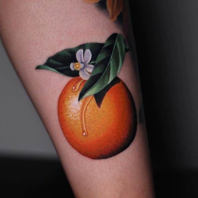 тату апельсин