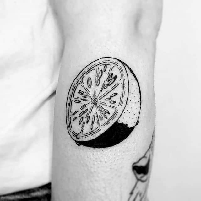 тату апельсин