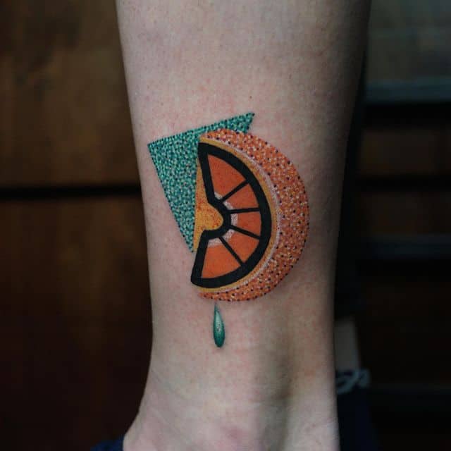 тату апельсин