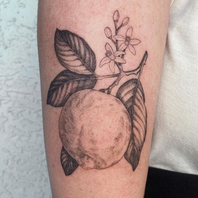 тату апельсин