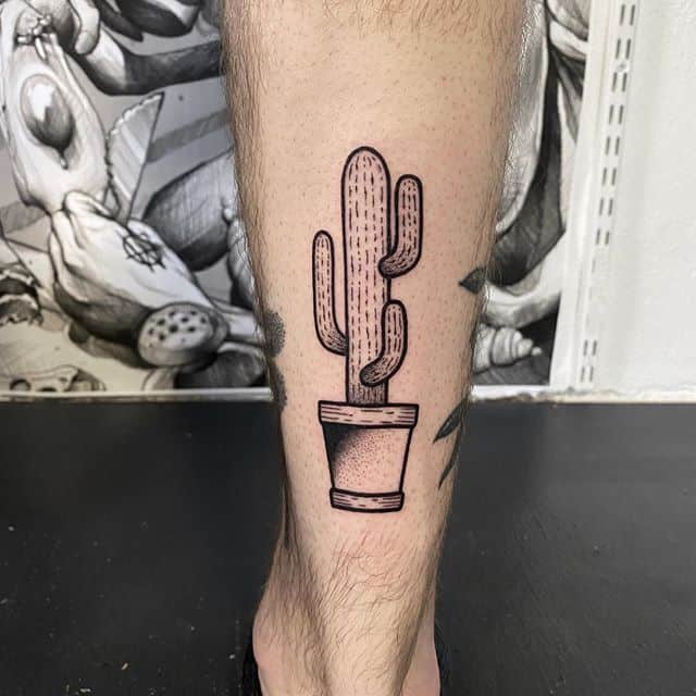 тату кактус