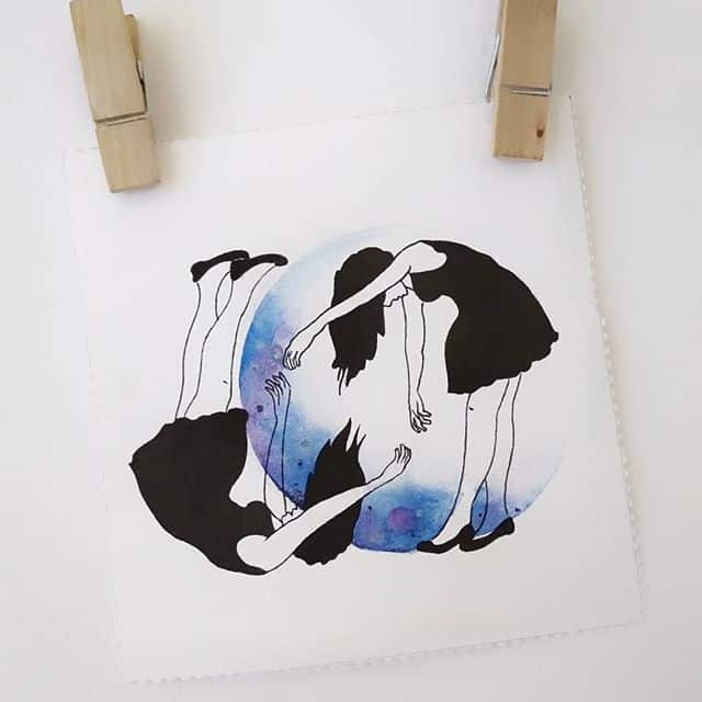 Ескізи тату на руку в мінімалізмі та орнаменті