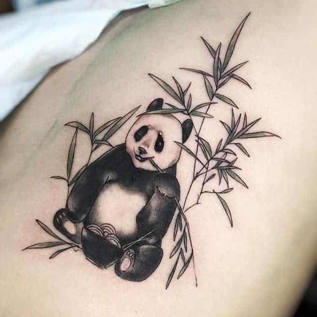 тату панда