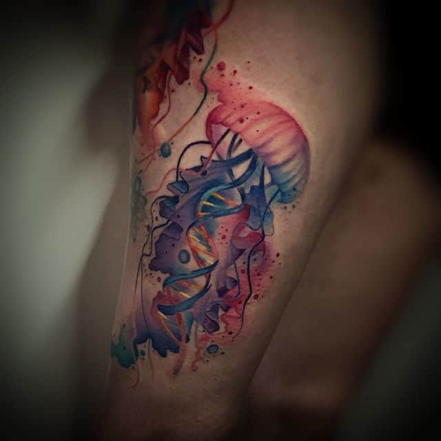 тату медуза