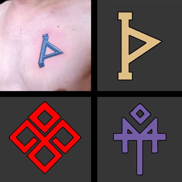 Даждьбог тату