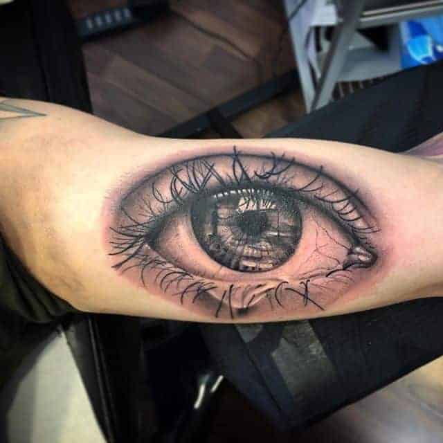 тату глаз