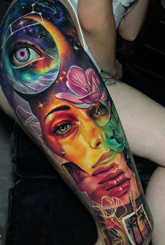 тату красивая