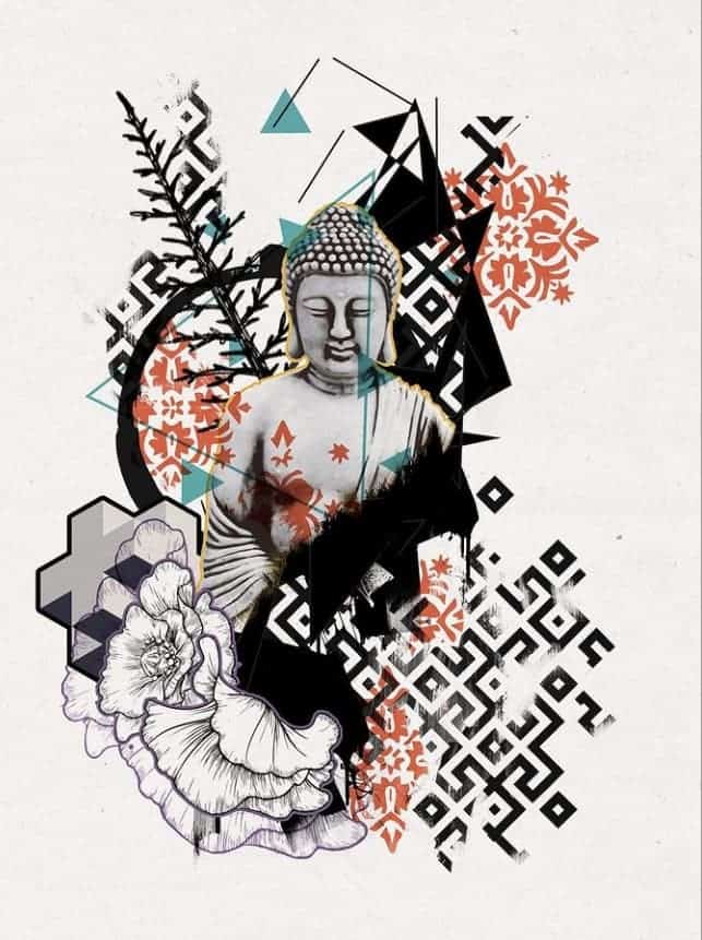 картинки для тату будда