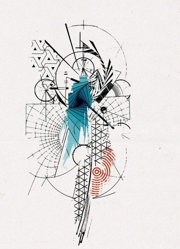 картинки для тату абстракция