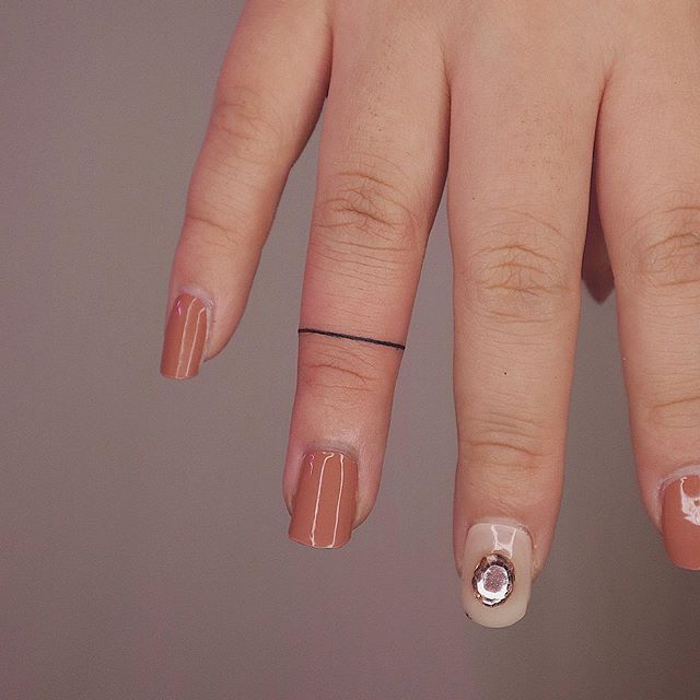 тату кольцо