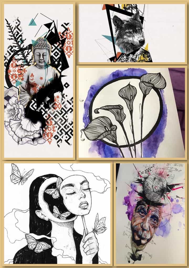 рисунки тату