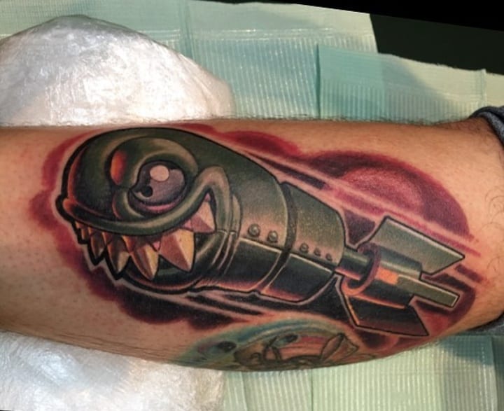 Тату граната