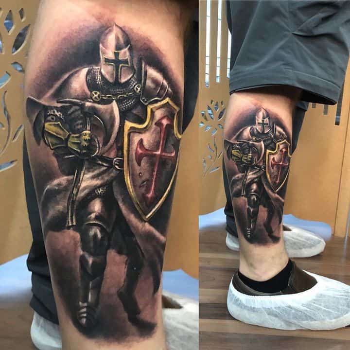 Тату реал Георгий Победоносец