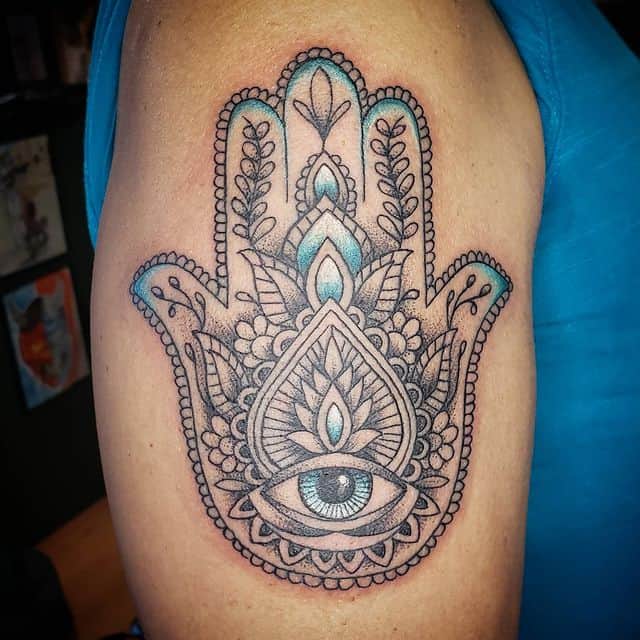 Рука Хамсы тату