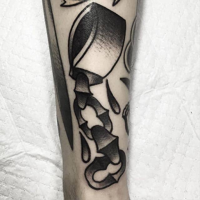 кандалы тату