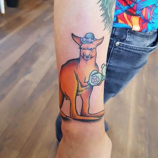 тату кенгуру