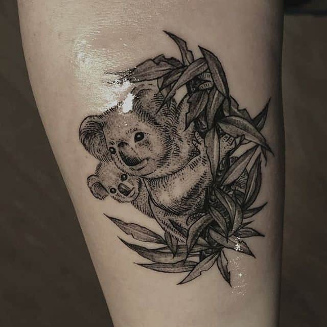 тату коалы