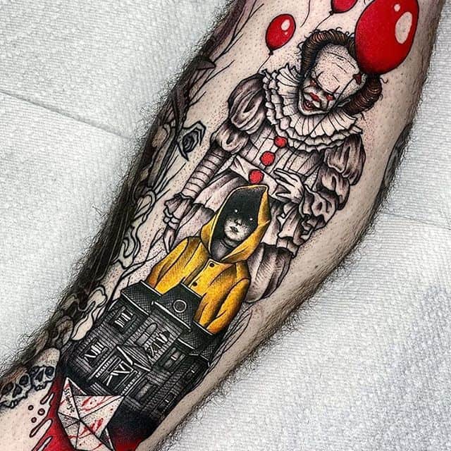 тату дом клоун